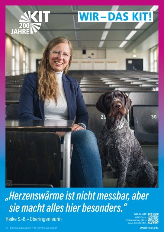 Frau mit Hund